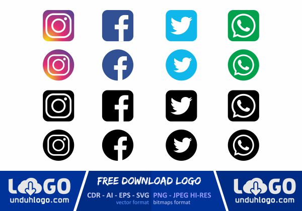 Facebook Instagram Logo Vector Download Igtv Social Media Vector