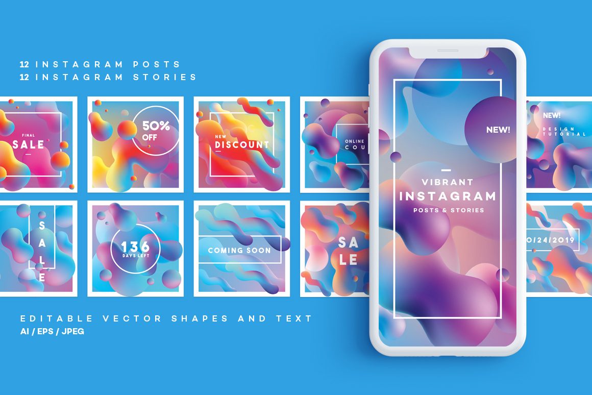 Vibrant Instagram Posts And Stories 1160x774 Vibrant Instagram Posts And Stories
