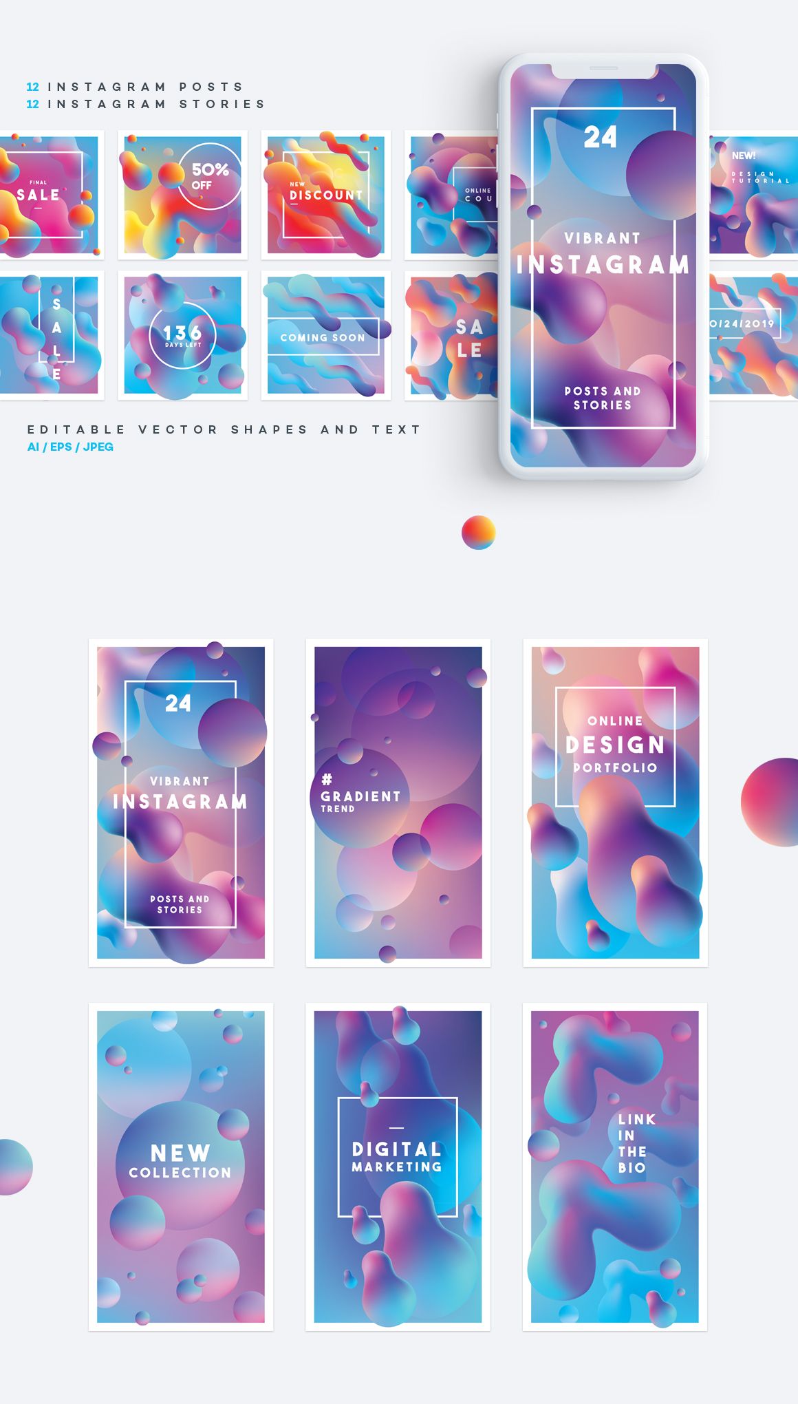 1160x2040 Vibrant Instagram Posts And Stories Outer Space Magazine