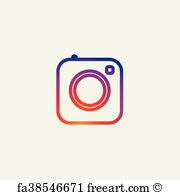 180x195 Free Instagram Vector Art Prints And Wall Artwork Freeart