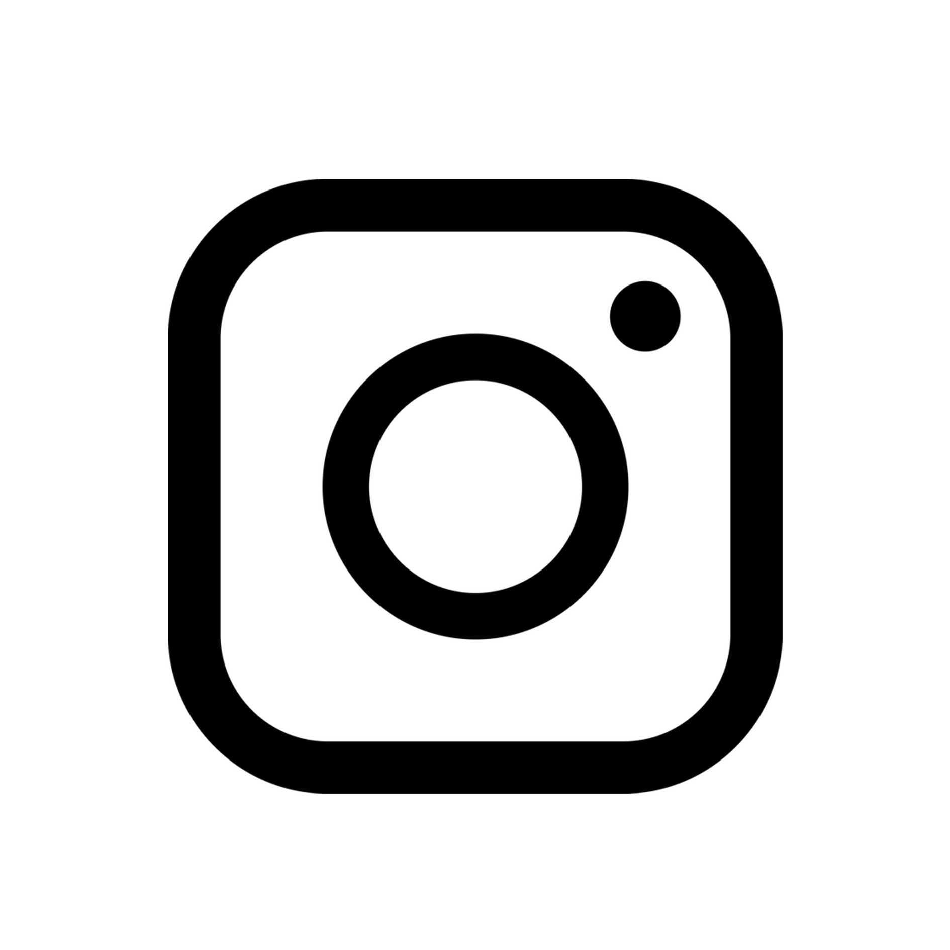 white instagram logo vector