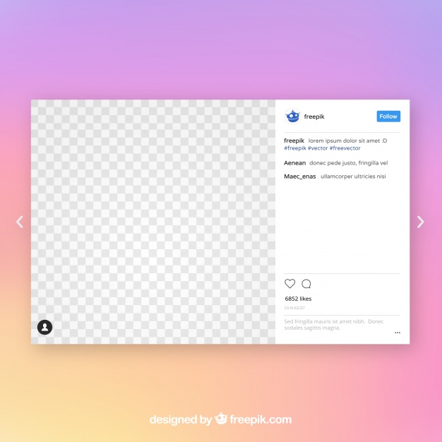 626x626 Instagram Template