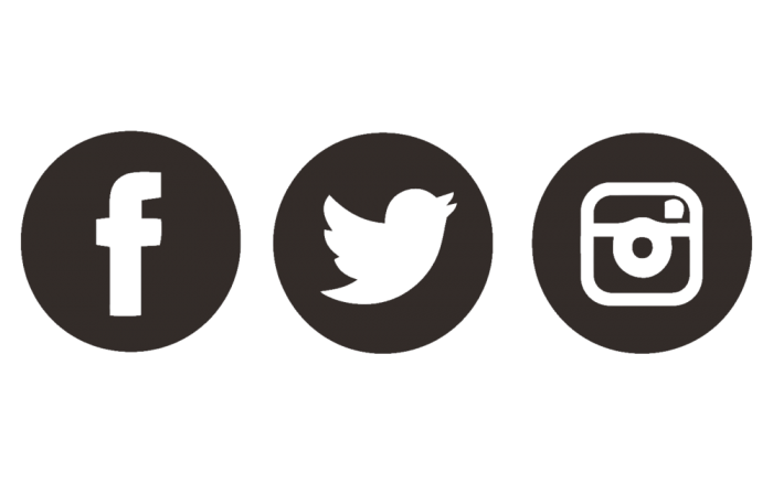 700x438 Free Collection Of Facebook Instagram Twitter Png Download
