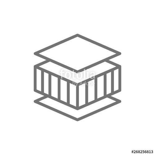 500x500 Protective Layered Material, Insulation For Floor And Roof Line