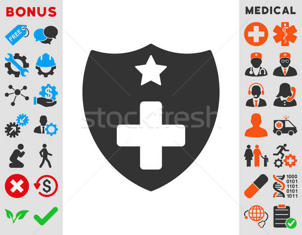 600x468 Medical Insurance Icon Vector Illustration Victor Ivlichev