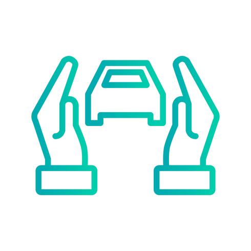 490x490 Car Insurance Vector Icon