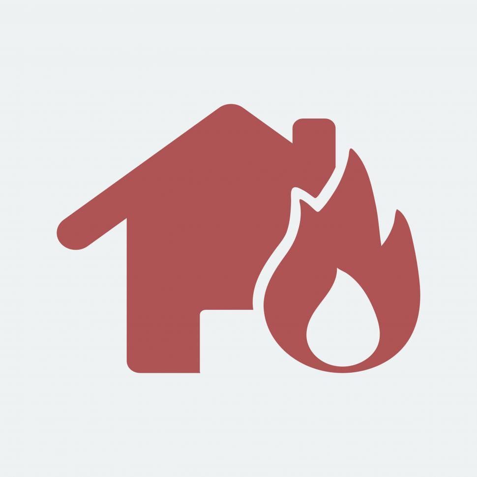 970x970 Get Free Stock Photos Of Fire Insurance Vector Illustration Icon