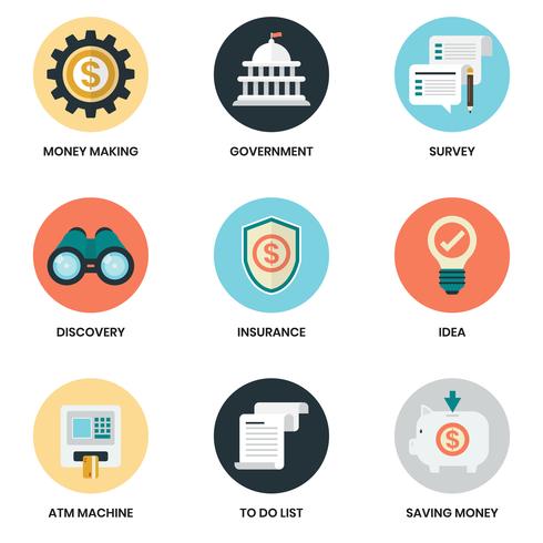 Business Icons Set For Business 490x490 Business Icons Set For Business