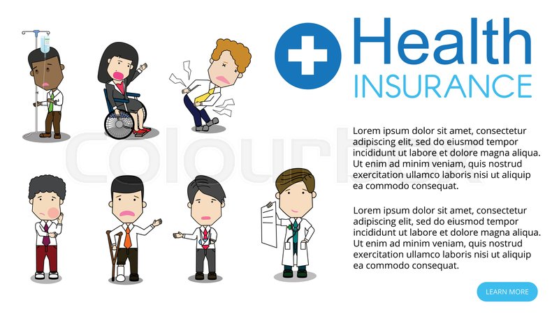 Doctor Shows The Cost List To The Stock Vector Colourbox 800x450 Doctor Shows The Cost List To The Stock Vector Colourbox
