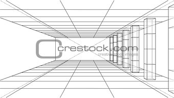 340x191 Image Outline Interior Vector From Crestock Stock Photos