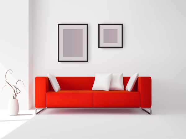 600x450 Living Room Interior Design Vector Free Download