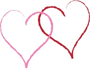 Interlocking Hearts Clipart Free Clipart 300x225 Interlocking Hearts Clipart Free Clipart