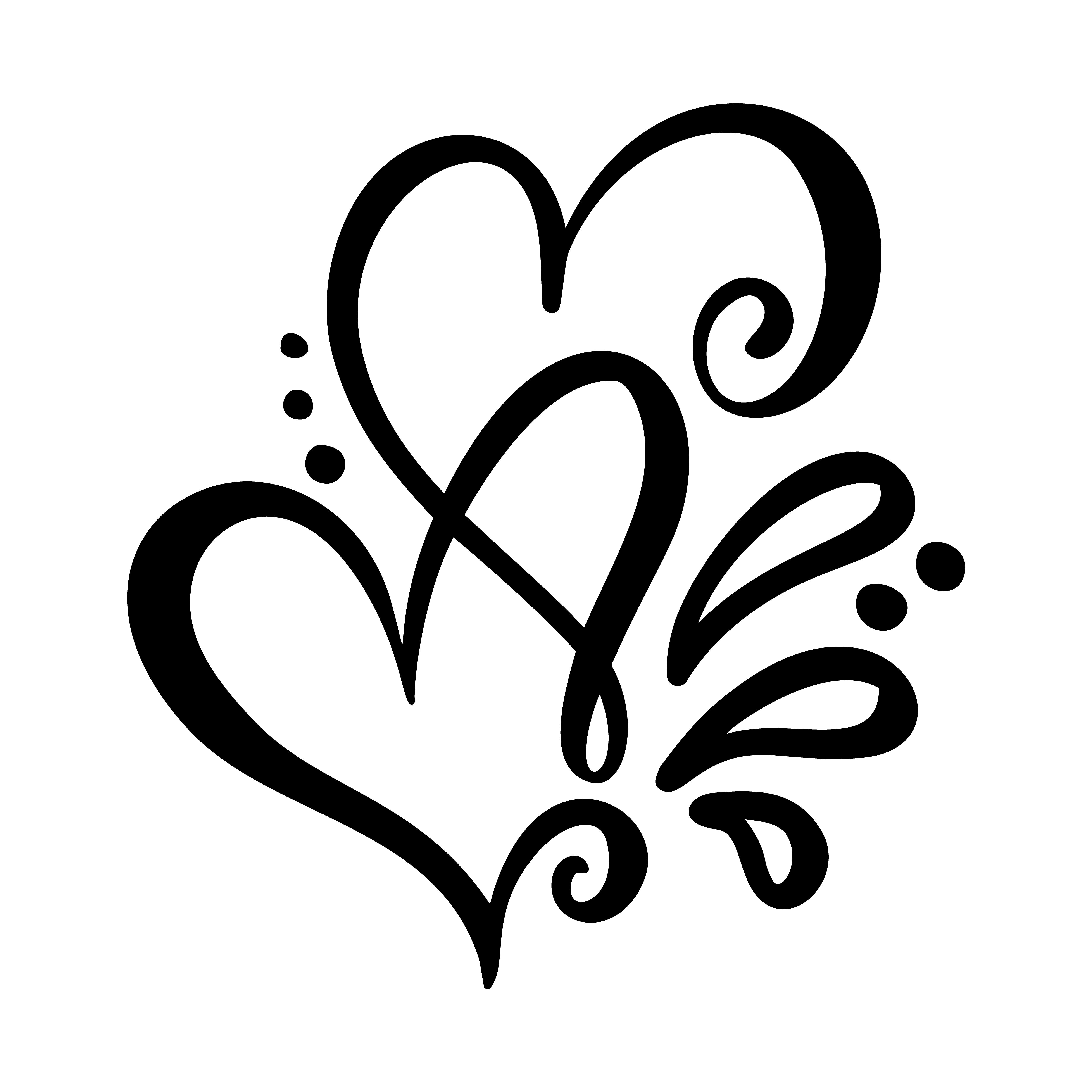 Free Free 314 Wedding Double Heart Svg SVG PNG EPS DXF File