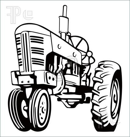 426x450 Farmall Tractor Clipart