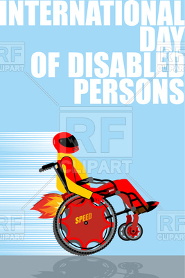 267x400 International Day Of Persons With Disabilities Vector Image