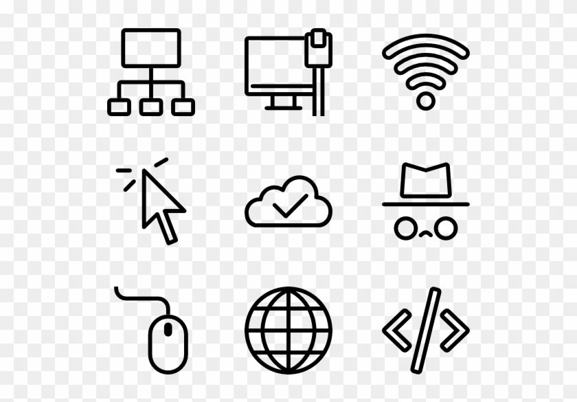 840x585 Internet Icons
