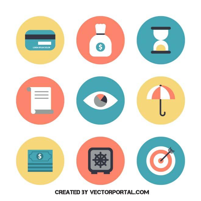 660x660 Internet Icons Vector Pack