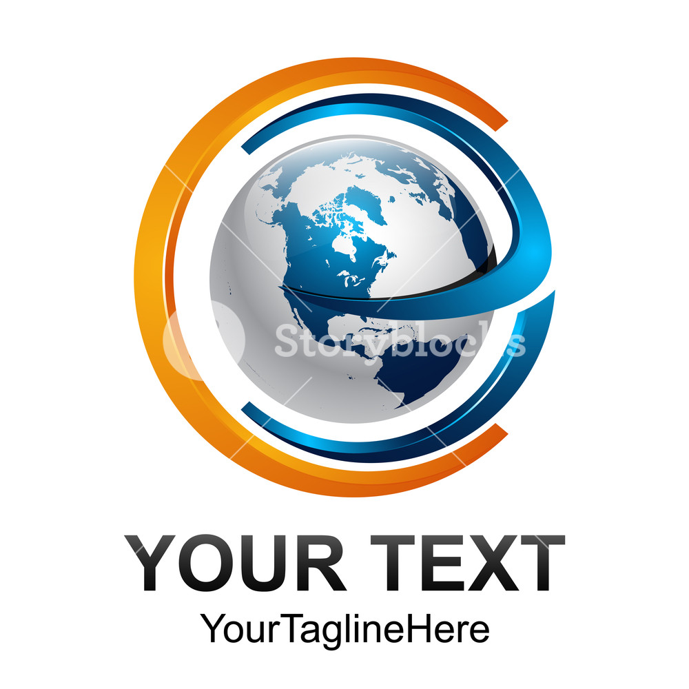 1000x1000 Creative Abstract Digital Sphere Technology Vector Logo Design