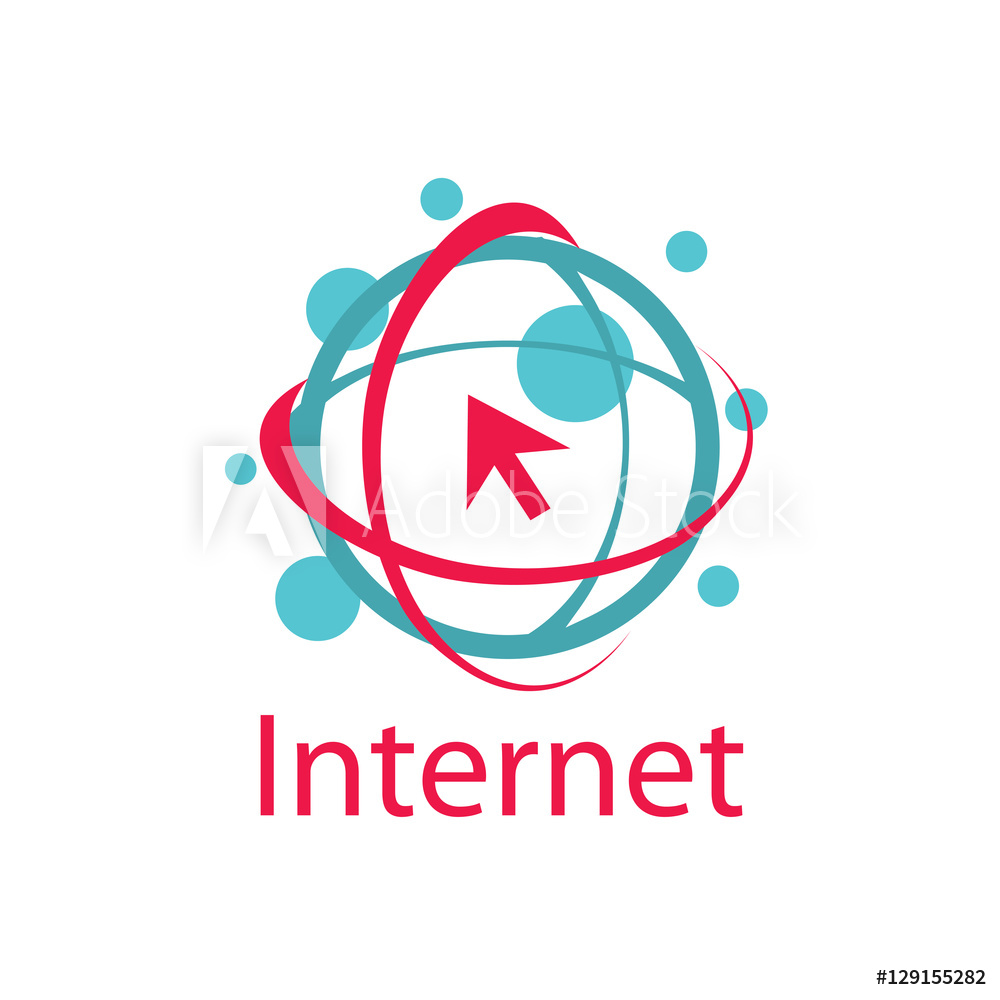 1000x1000 Fotografie, Obraz Vector Logo Internet Posters Cz