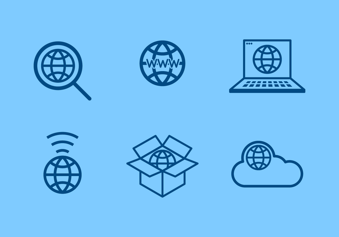 700x490 Free Internet Logo Vector