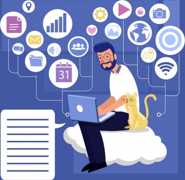 377x368 Internet Icon Vector Free Vector Download