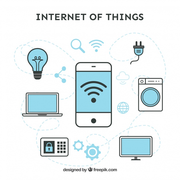 626x626 Internet Of Things Set Vector Free Download