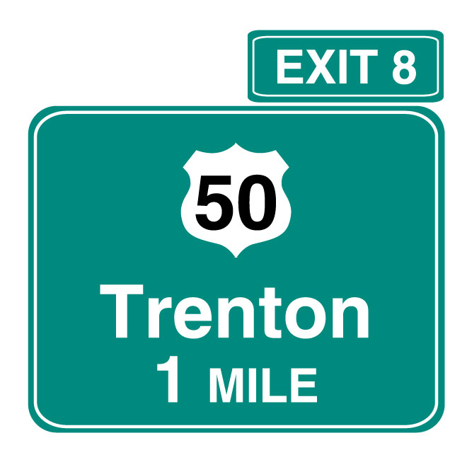 660x660 Interstate Highway Vector Sign