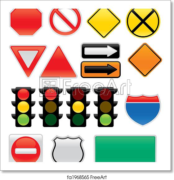 Free Art Print Of Traffic An Map Signs And Symbols A Collection 561x581 Free Art Print Of Traffic An Map Signs And Symbols A Collection