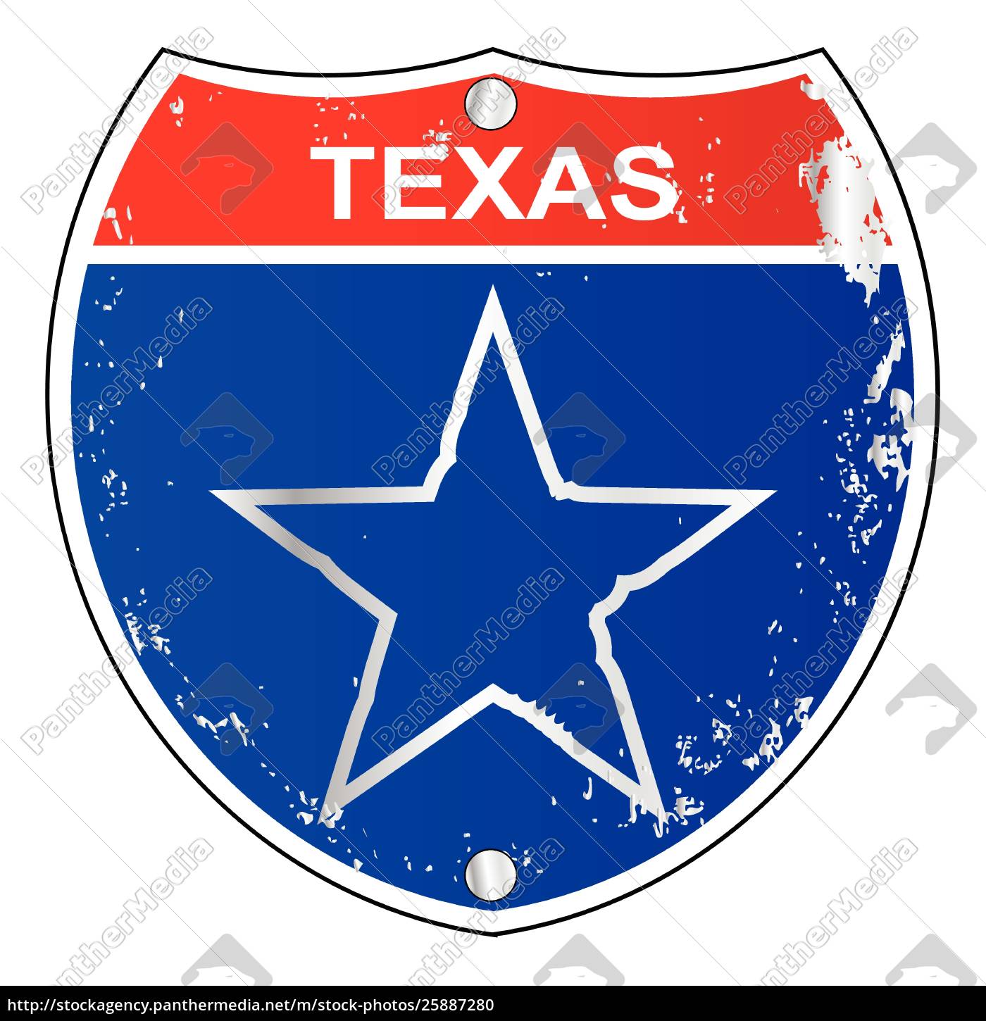 Texas Lone Star Interstate Sign 1400x1450 Texas Lone Star Interstate Sign
