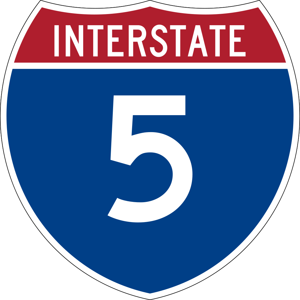 Interstate Sign Vector Free At Collection Of