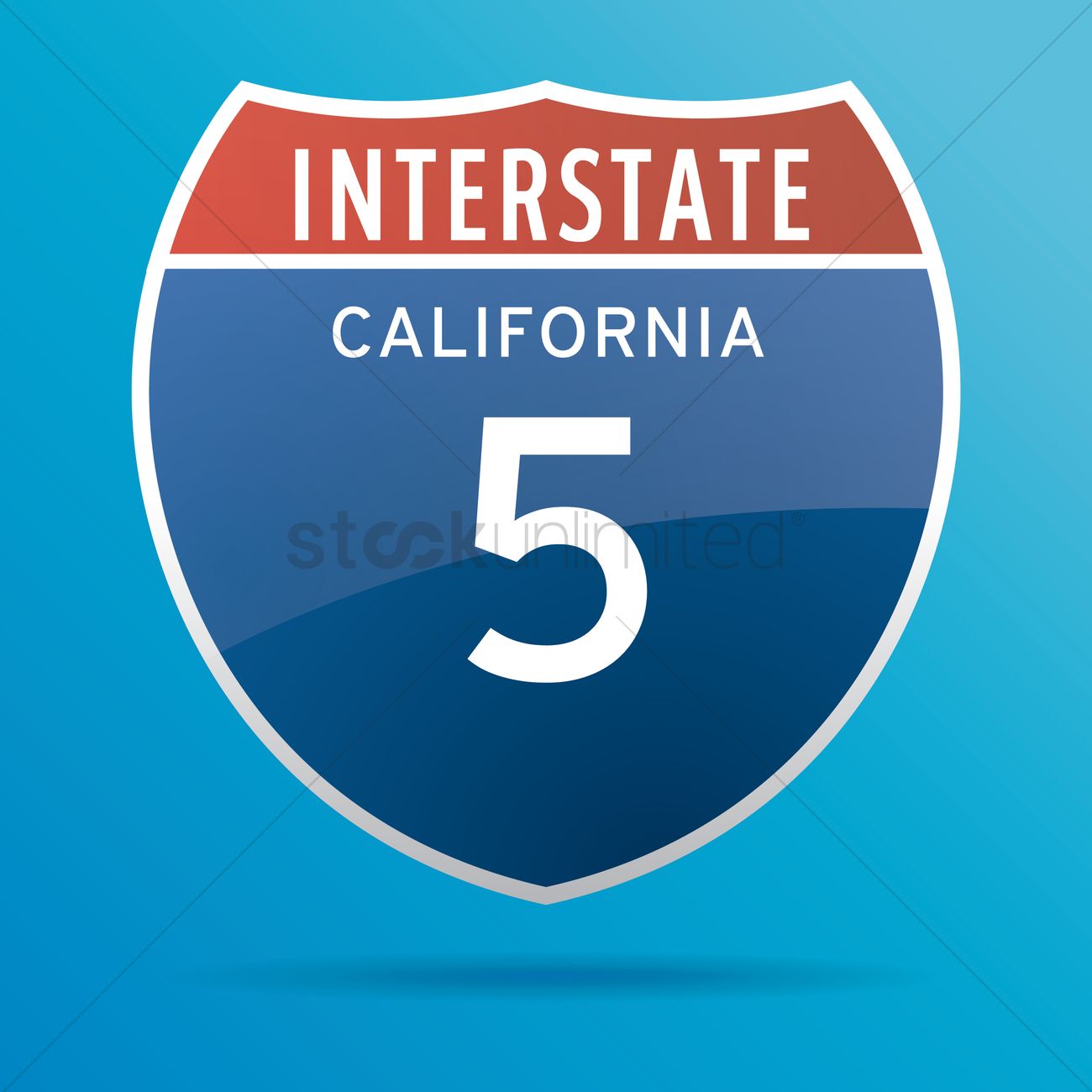 Interstate Symbol Vector at Vectorified.com | Collection of Interstate ...