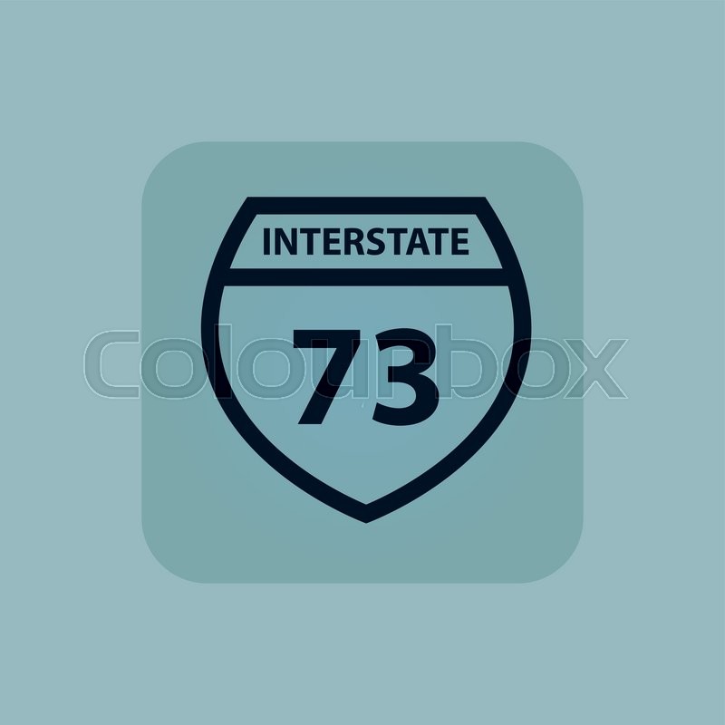 800x800 Image Of Shield With Text Interstate Stock Vector Colourbox