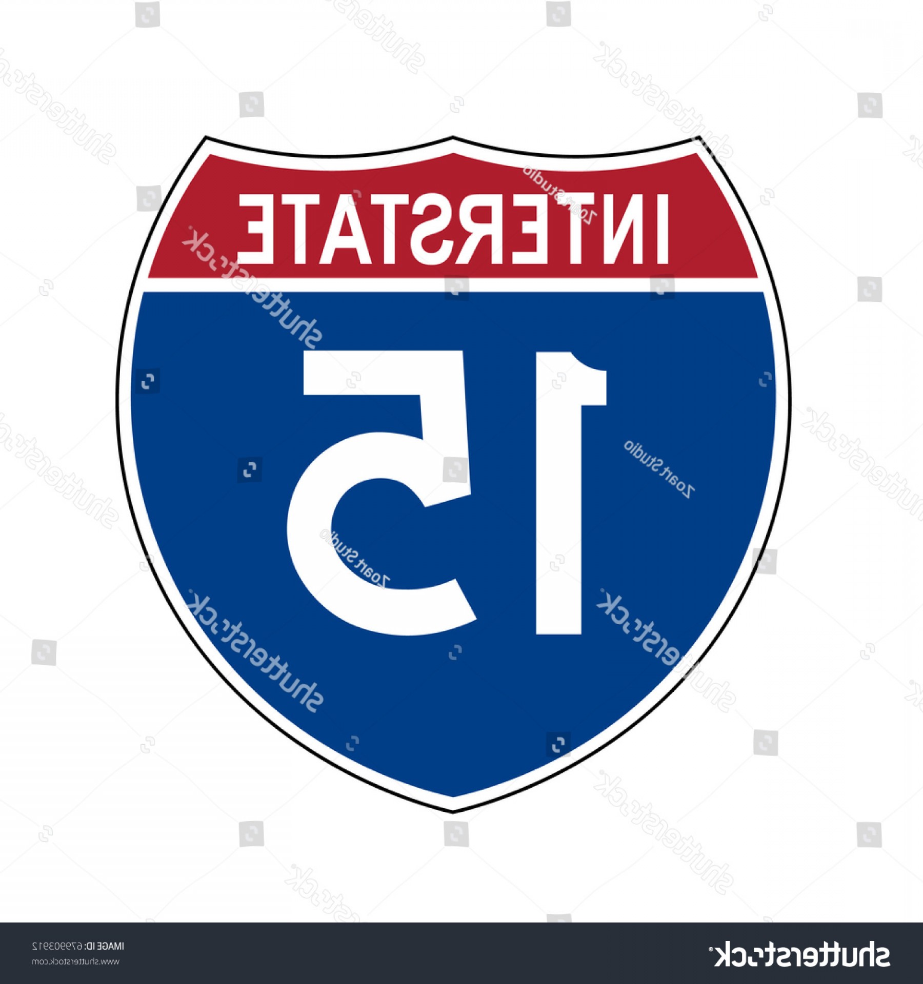 Interstate Symbol Vector at Vectorified.com | Collection of Interstate ...