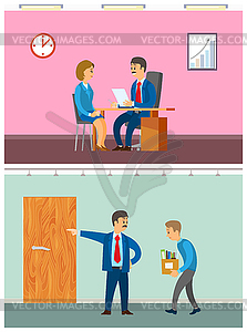 223x300 Boss Discharging Worker Of Duty, Woman Interview