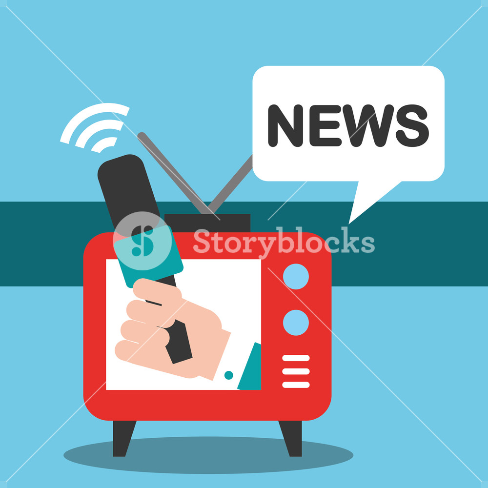 1000x1000 News Communication Relate Television Watching Information