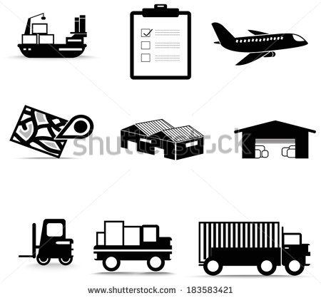 450x418 Silhouette Logistic Cargo Warehouse Inventory System