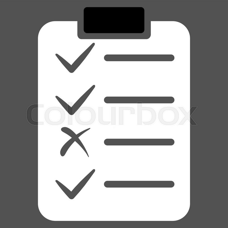 800x800 Task List Icon From Commerce Set Stock Vector Colourbox
