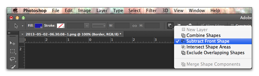 854x251 How To Invert A Vector Mask In Adobe Photoshop Choose Subtract
