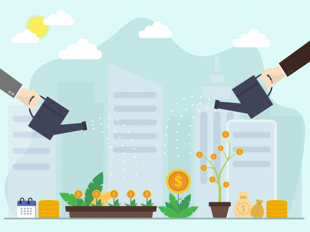 Investment Vector Illustration Concepts With Characters Vector 626x469 Investment Vector Illustration Concepts With Characters Vector
