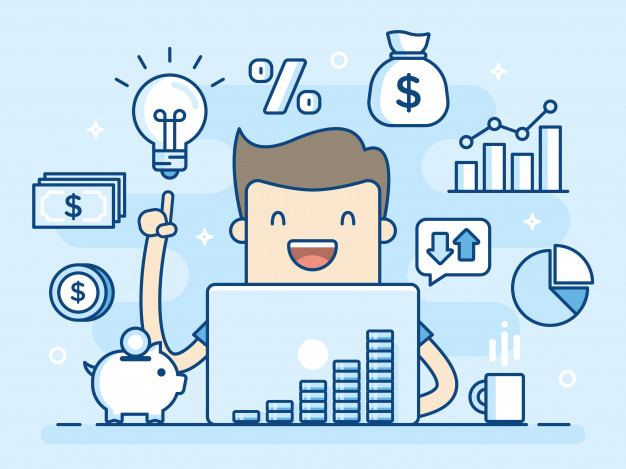 626x469 Investor Smart Investment Vector Premium Download