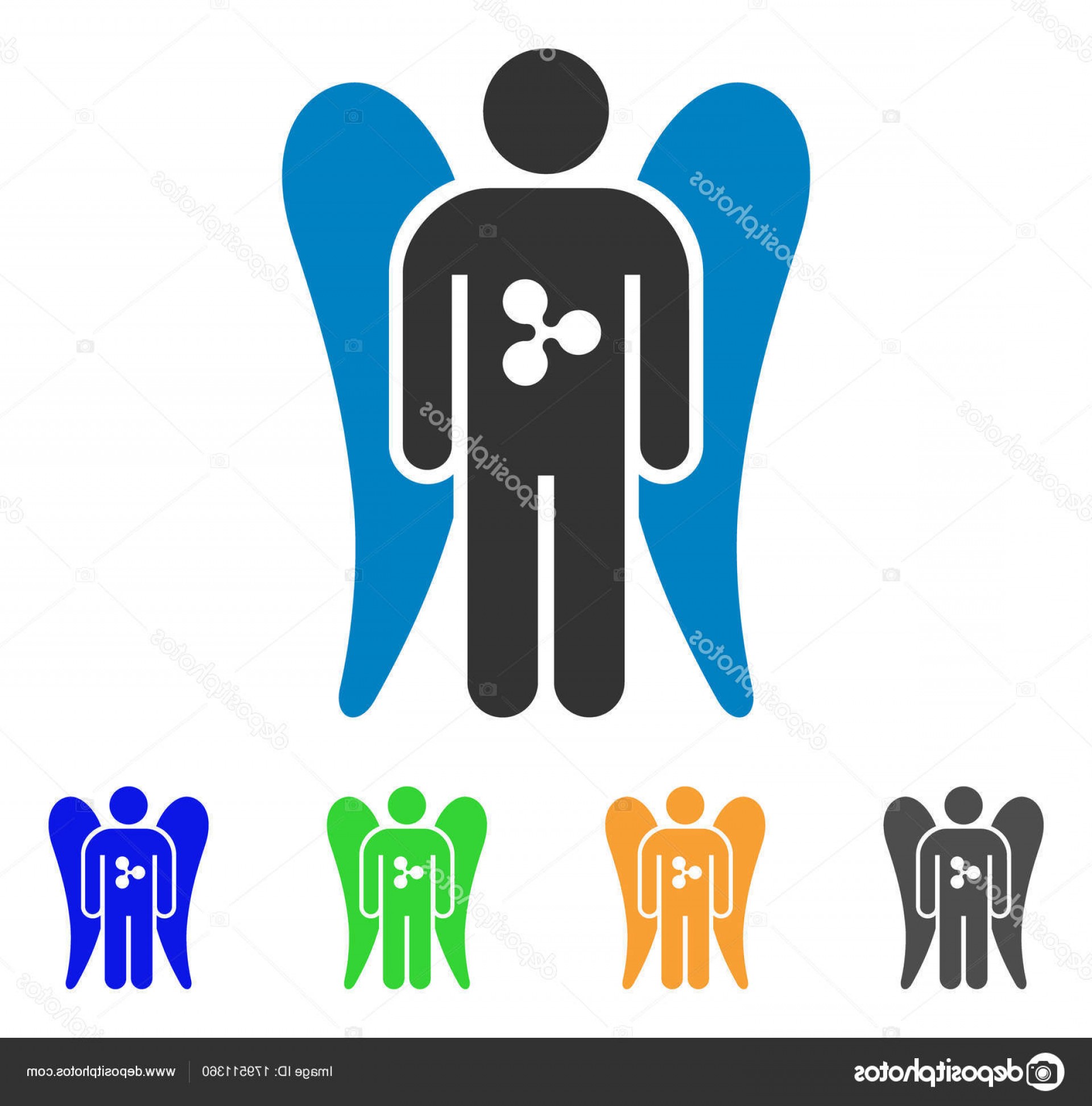 1920x1945 Stock Illustration Ripple Angel Investor Vector Icon Soidergi