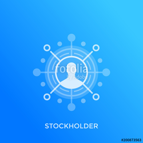 500x500 Stockholder, Investor Vector Icon Stock Image And Royalty Free