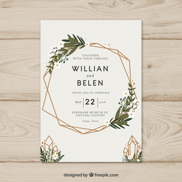 626x626 Wedding Invitation Vectors, Photos And Free Download