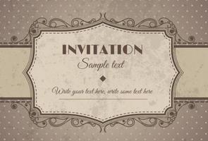 295x200 Elegant Invitation Free Vector Art