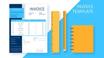 356x200 Invoice Free Vector Art