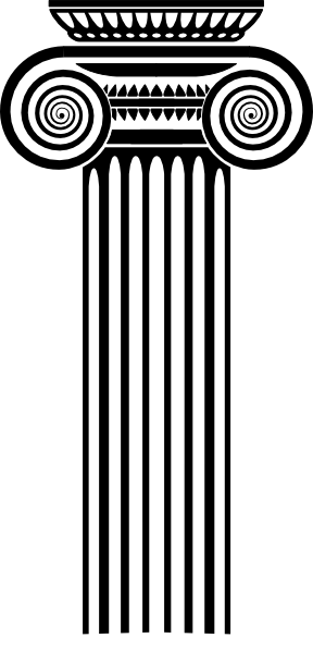 288x597 Ionic Capital Clip Art