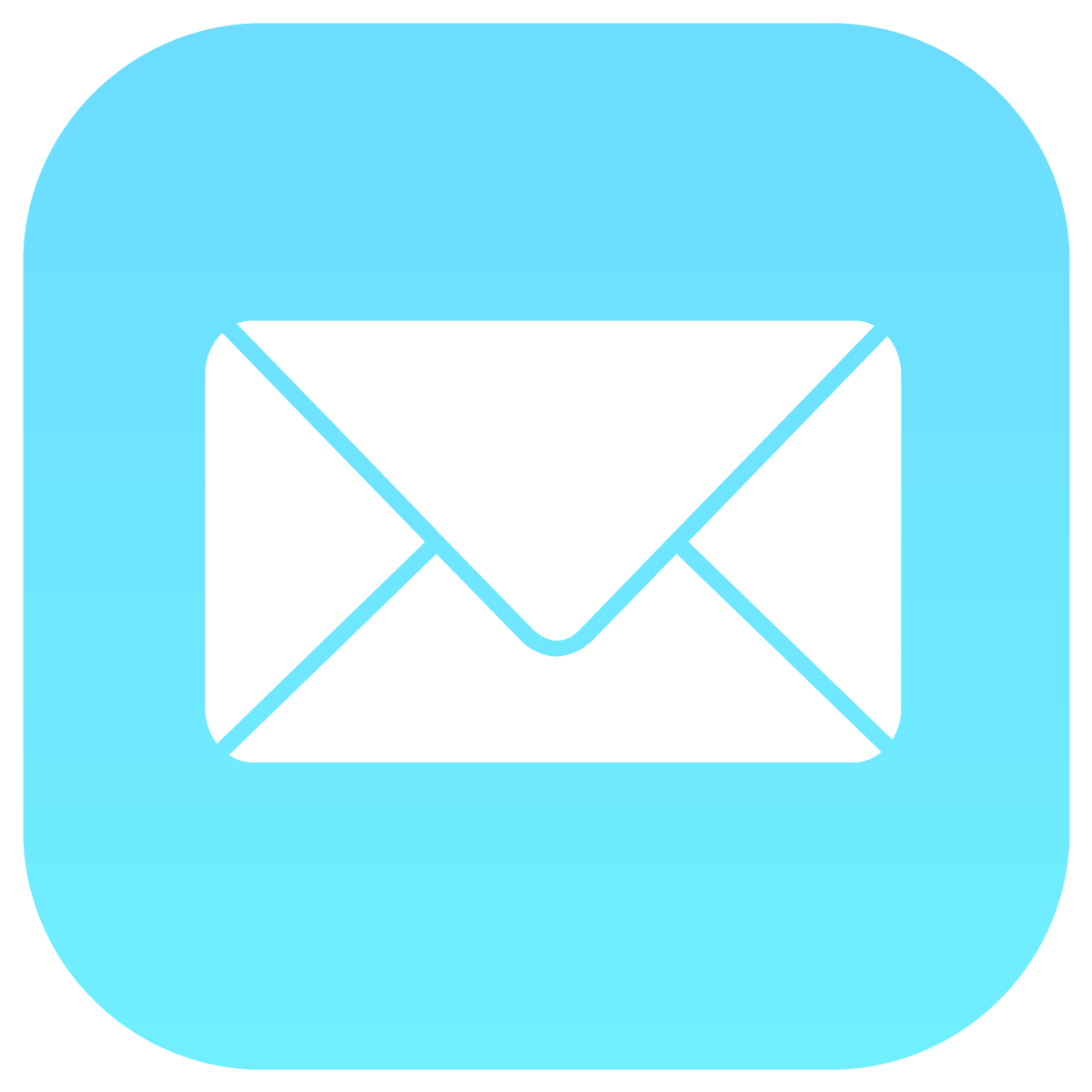 1200x1200 Apple Mail Ios Icon Logo Vector Free Vector Silhouette Graphics