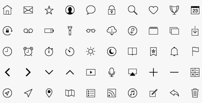 650x333 Iphone Icon Vector Free Download