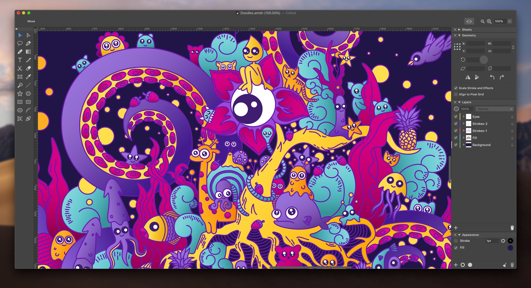 2032x1103 Amadine The Ultimate Vector Graphics Software For Mac And Ios