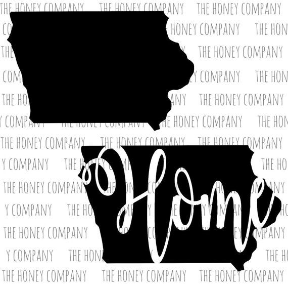 570x567 Iowa Png Dxf State Home Outline Instant Download Silhouette